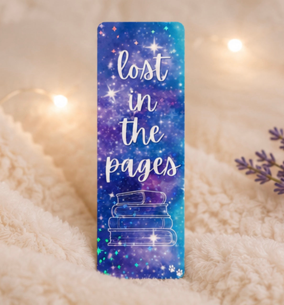 “Lost in the pages” Bookmark